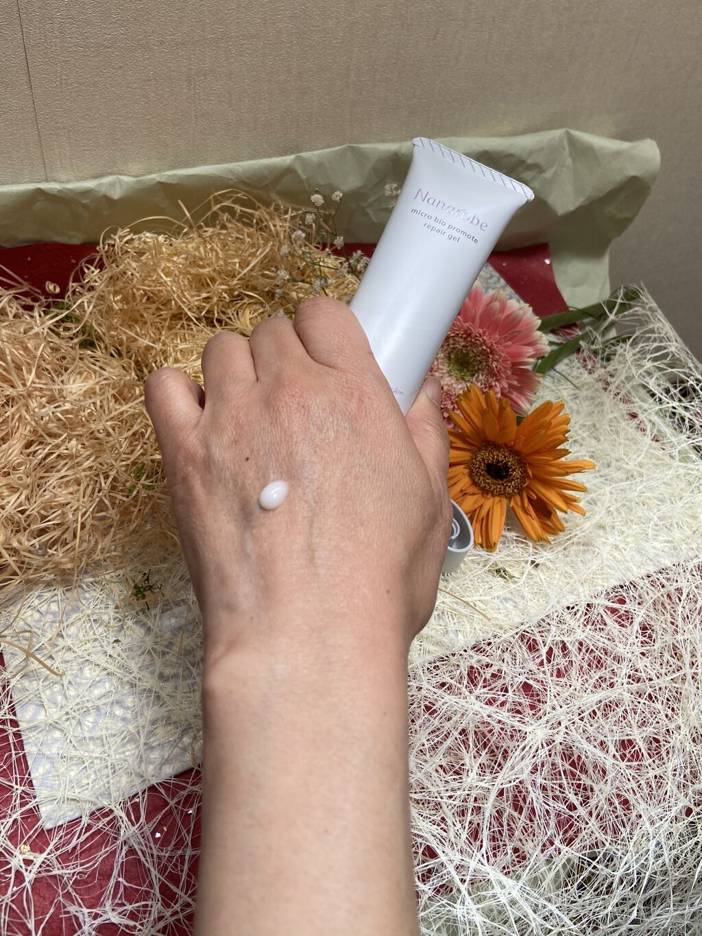 マイクロバイオプロモート リペアジェル/ナナローブ/オールインワン化粧品を使ったクチコミ（2枚目）