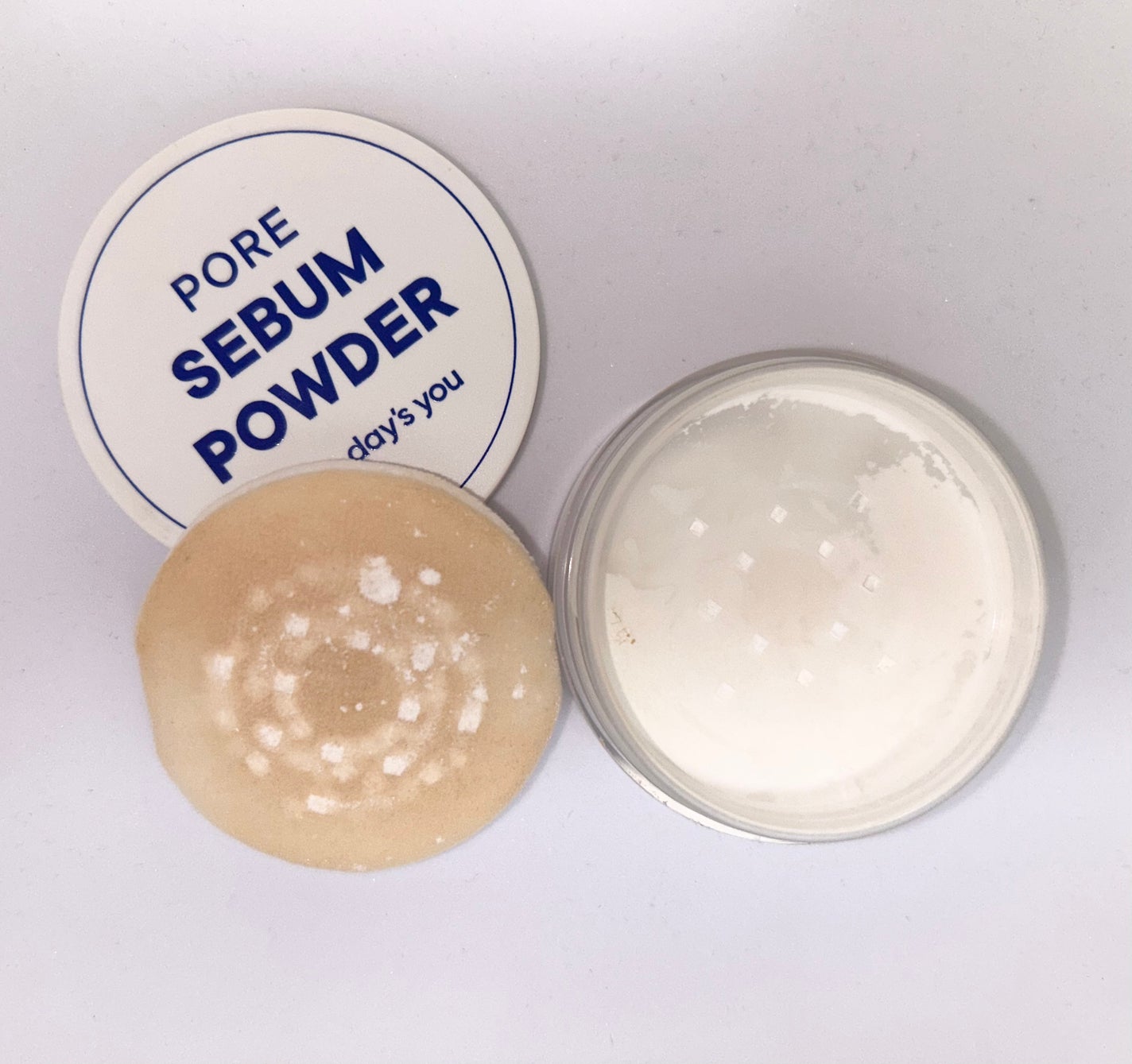 ポアセバムパウダー/One-day's you/ルースパウダーを使ったクチコミ(3枚目)