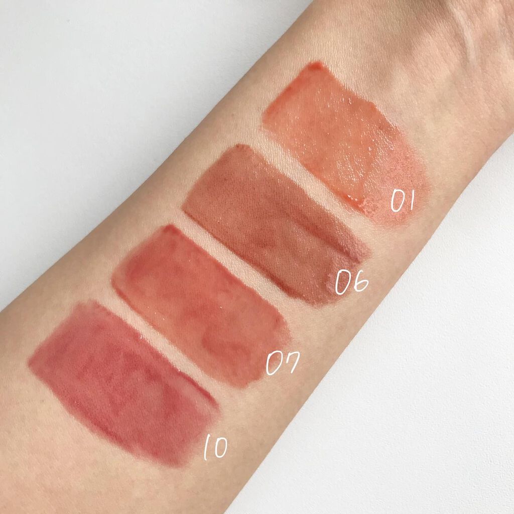 ラッキーシャインティント 01幸運/BBIA/リップティントを使ったクチコミ（2枚目）