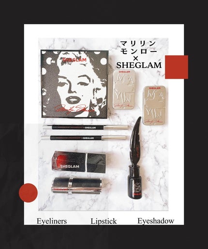 Marilyn Monroe X SHEGLAM Vintage Lip Duo/SHEGLAM/リップライナーを使ったクチコミ(1枚目)