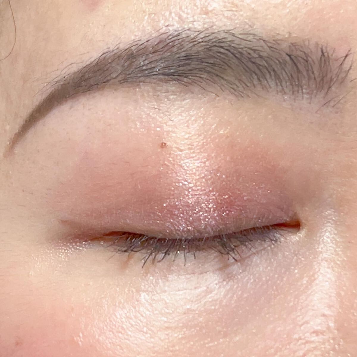 ろく on LIPS 「#dintoの#アイシャドウを使ってピンクベージュメイク🐈#h..」(3枚目)