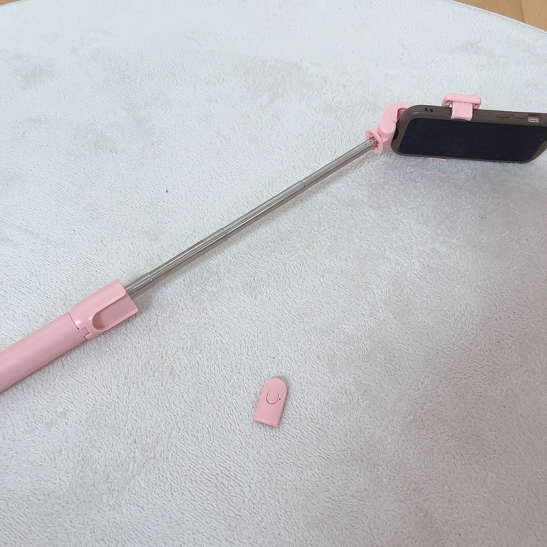 携帯用セルフィースティック 三脚付き/SHEIN/その他を使ったクチコミ（2枚目）