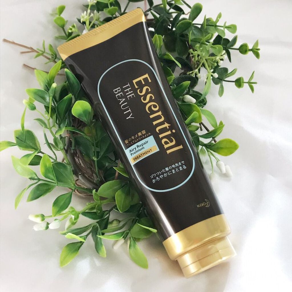 Essential THE BEAUTY 髪のキメ美容プレミアムトリートメント<エアリーリペアプレミアム>/エッセンシャル/洗い流すヘアトリートメントを使ったクチコミ(1枚目)