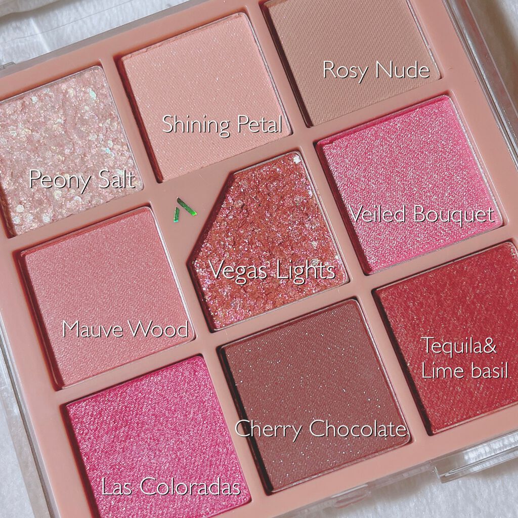 グリッターペディアアイパレット/unleashia/アイシャドウパレットを使ったクチコミ（2枚目）