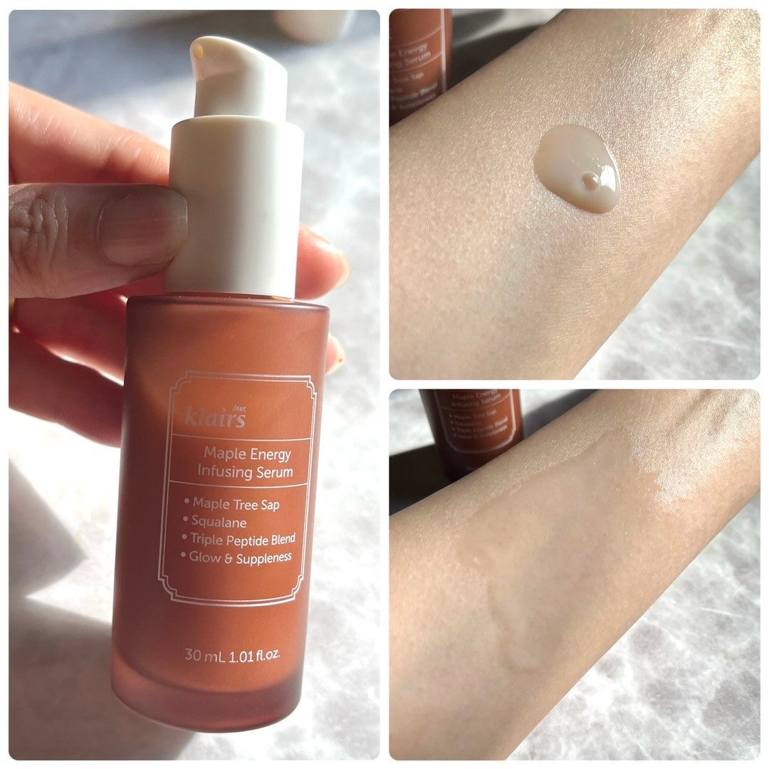 メープルエナジーインフュージングセラム/Klairs/美容液を使ったクチコミ(2枚目)