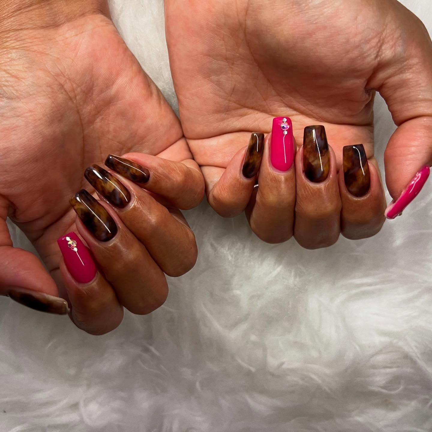 #ネイル,#ニュアンスネイル,#ジェルネイル,#ギャルネイル,#ネイル,#城陽ネイルのネイルデザイン