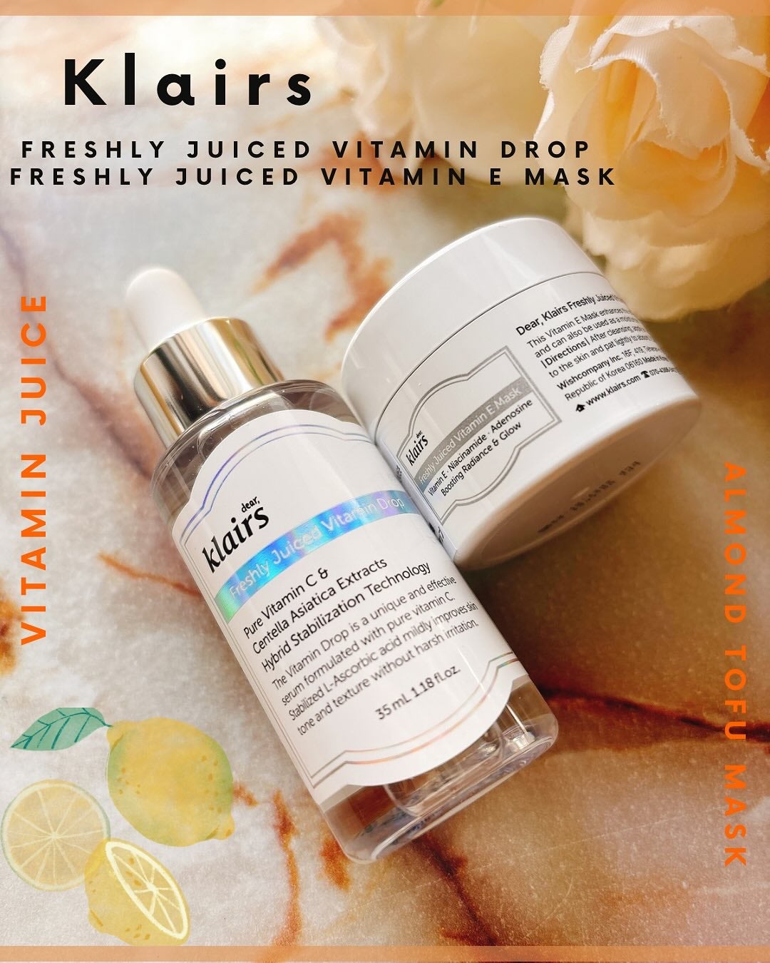 フレッシュリージュースドビタミンドロップ(35ml)/Klairs/美容液を使ったクチコミ(1枚目)