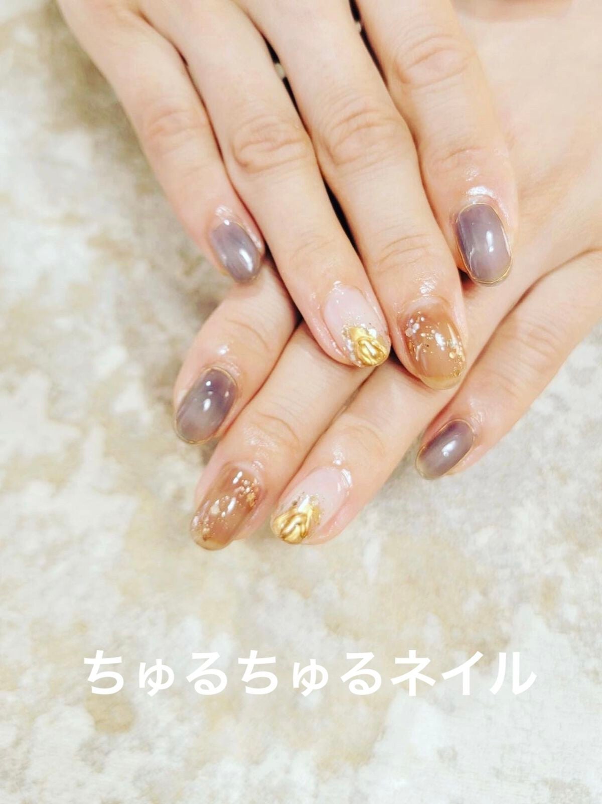 侘助 on LIPS 「【透け感ニュアンスネイル】こんにちは、侘助です𓍯𓂃𓈒𓏸𓐍𓏸𓐍今..」(3枚目)