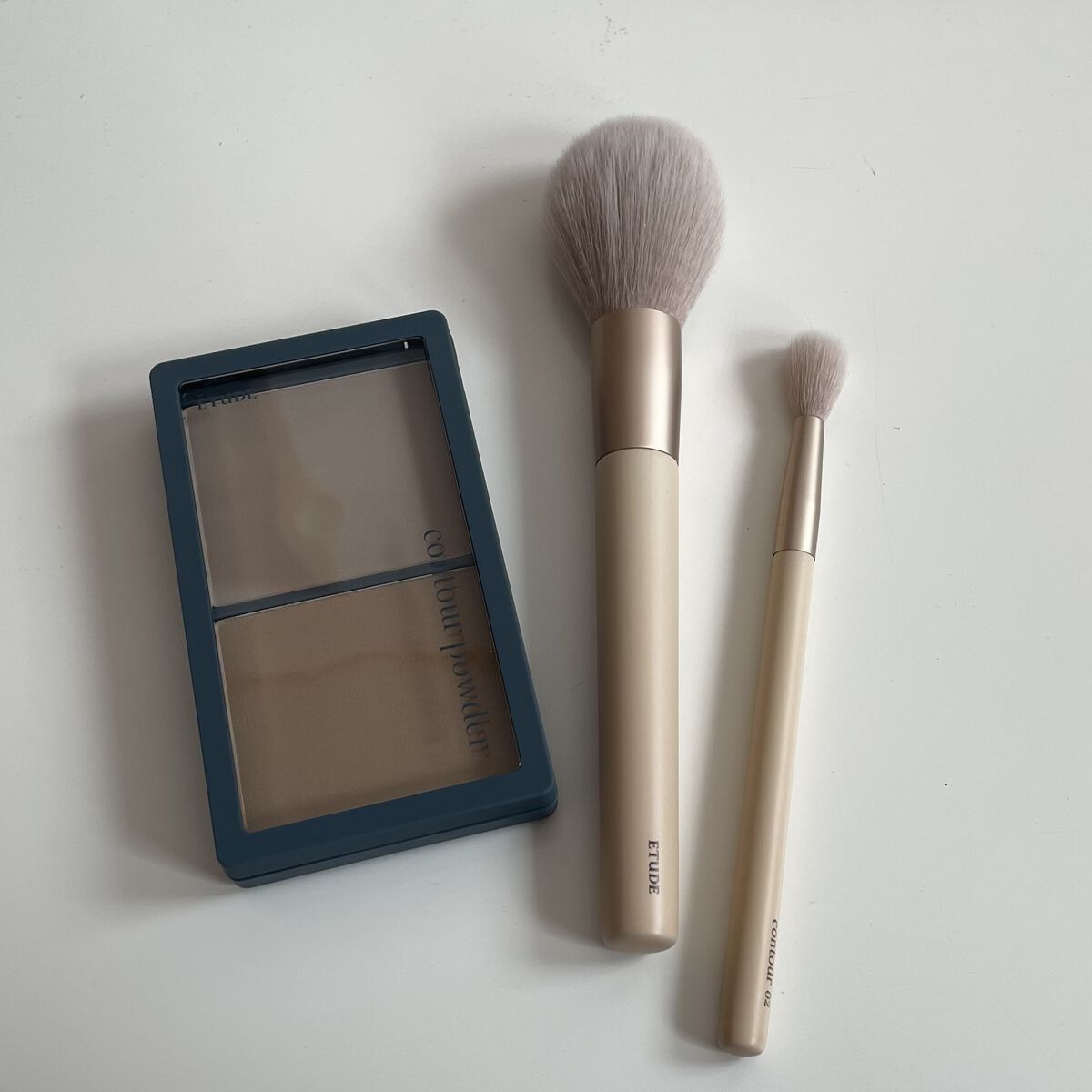 コントゥアパウダー ノーズシャドウブラシ/ETUDE/メイクブラシを使ったクチコミ（2枚目）