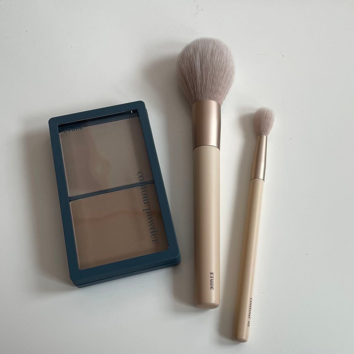 コントゥアパウダー/ETUDE/シェーディングを使ったクチコミ(2枚目)