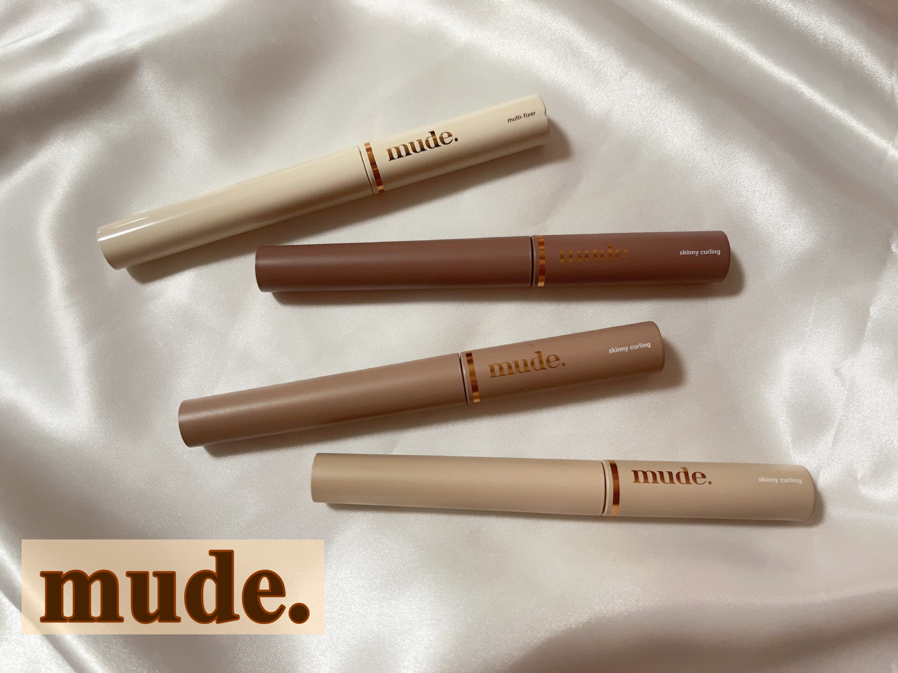 インスパイアスキニーカーリングマスカラ/mude./マスカラを使ったクチコミ（1枚目）