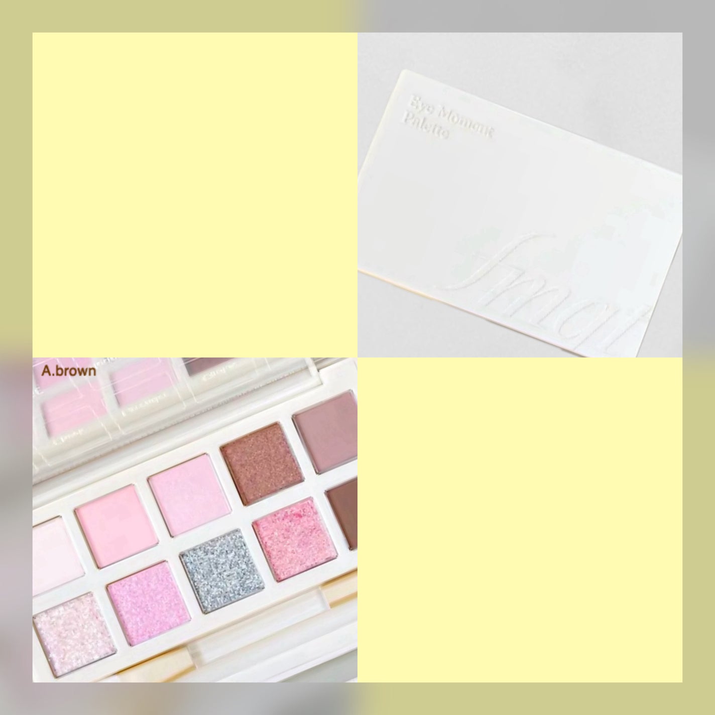 アイモーメント10色パレット 8g/THE FACE SHOP/アイシャドウパレットを使ったクチコミ(5枚目)