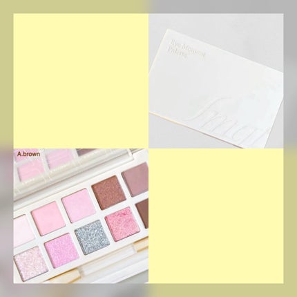 アイモーメント10色パレット 8g/THE FACE SHOP/アイシャドウパレットを使ったクチコミ(5枚目)