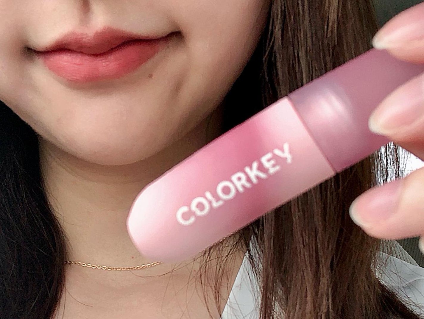 CKムースMリップ(通称:CKムース泥リップ)/COLORKEY/口紅を使ったクチコミ(5枚目)