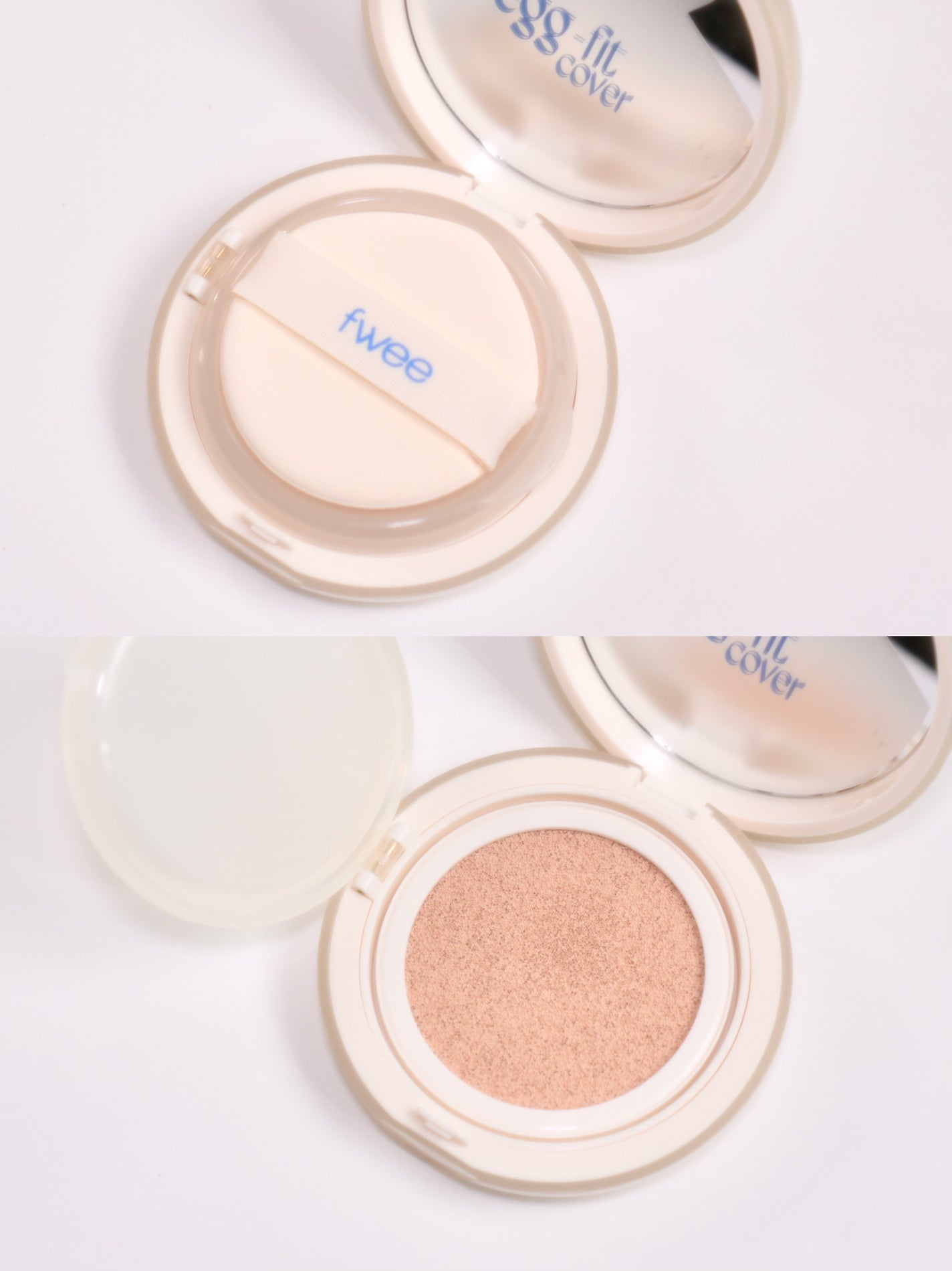 フィー クッションエッグフィットカバー/fwee/クッションファンデーションを使ったクチコミ(3枚目)