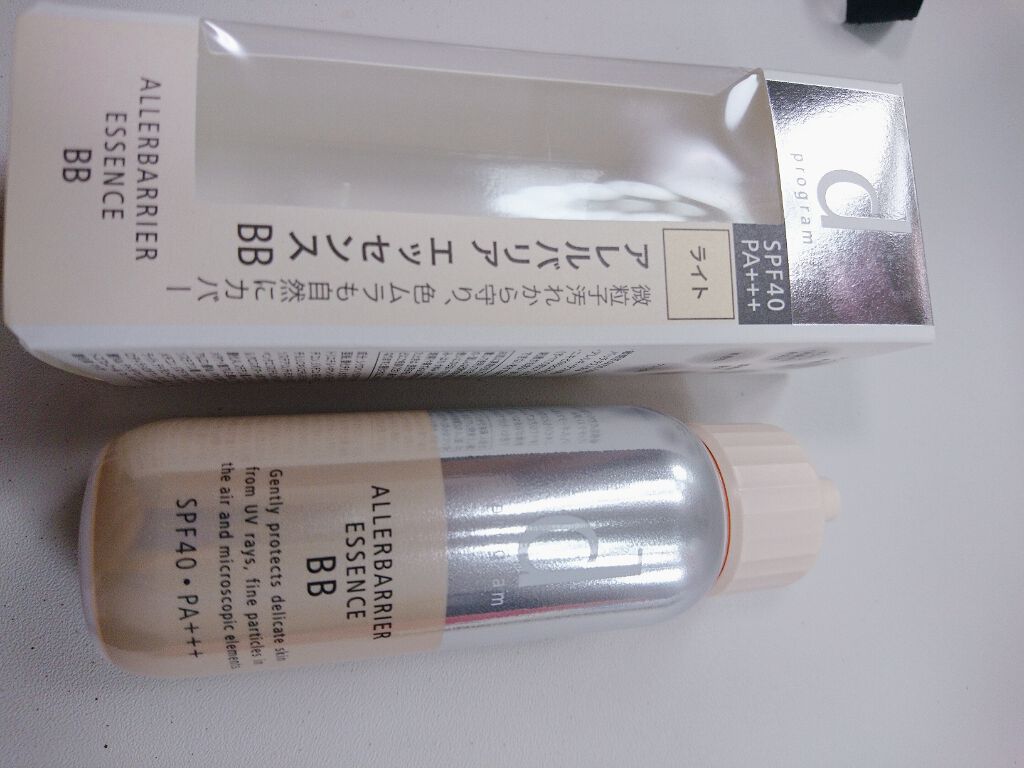 アレルバリア エッセンス/d プログラム/日焼け止め・UVケアを使ったクチコミ（1枚目）