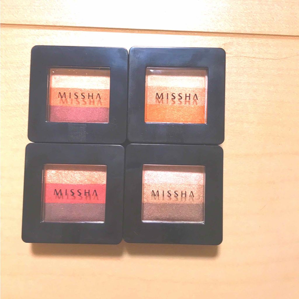 トリプルシャドウ/MISSHA/アイシャドウパレットを使ったクチコミ(1枚目)