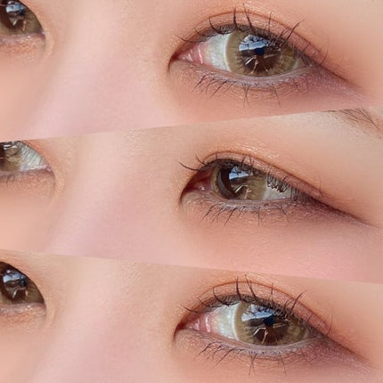 OLOLA ハロー (Hello)のクチコミ「カフェオレのような明るめヘーゼルが可愛いカラコン☕️OLOLA『ハローヘーゼル』
#olol.....」(3枚目)