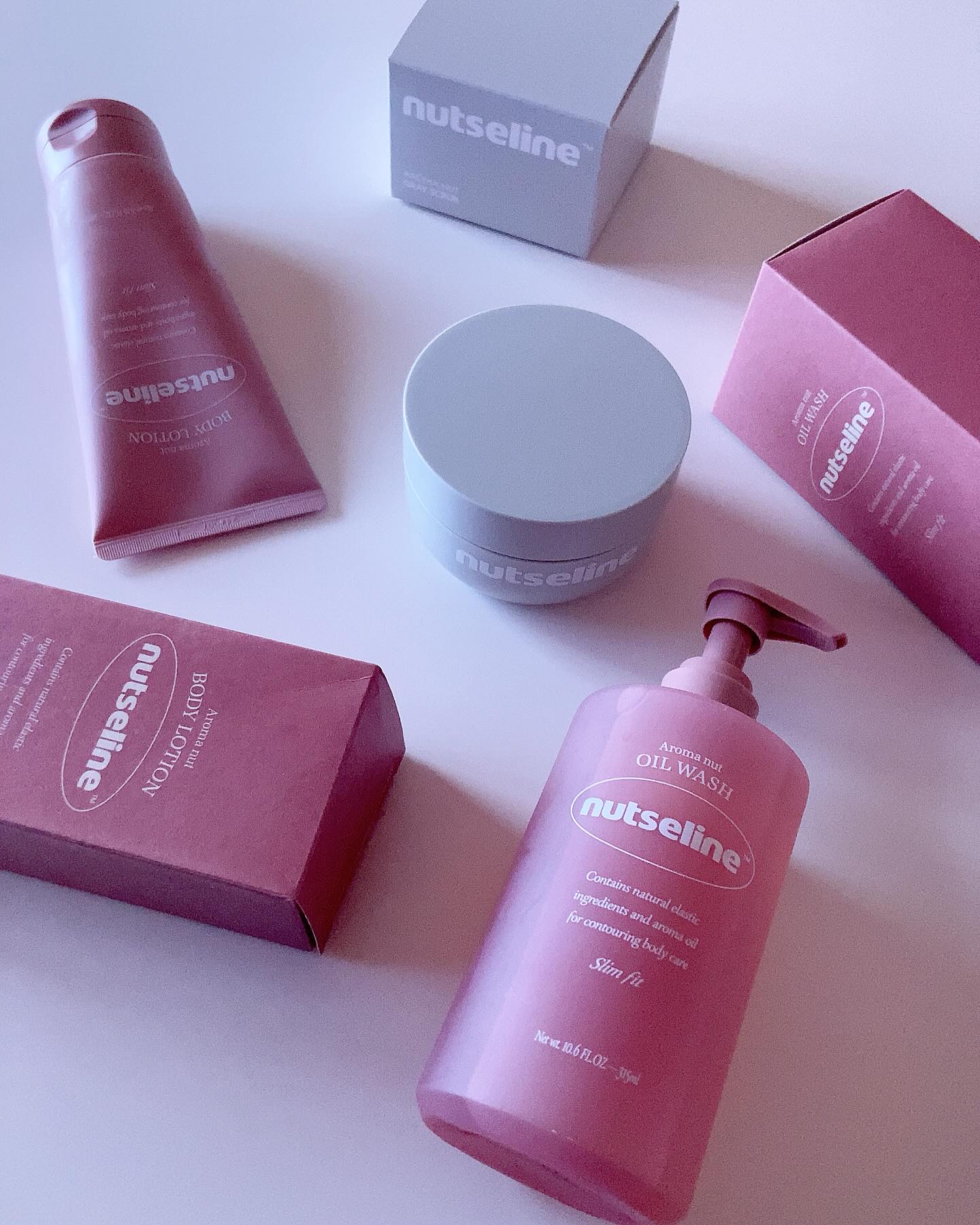 アロマナッツスリムフィットボディローション/nutseline/レッグ・フットケアを使ったクチコミ（1枚目）