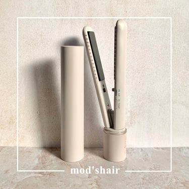 スタイリッシュ モバイルヘアアイロン(MHS-1342) アッシュグレー/mod's hair/ストレートアイロンを使ったクチコミ（1枚目）