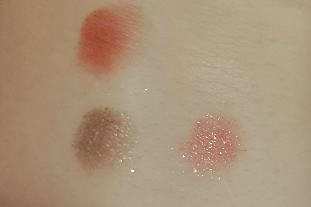  ローズウッドデイドリーム 4アイズ  04 オータムダスク/RMK/アイシャドウパレットを使ったクチコミ（2枚目）