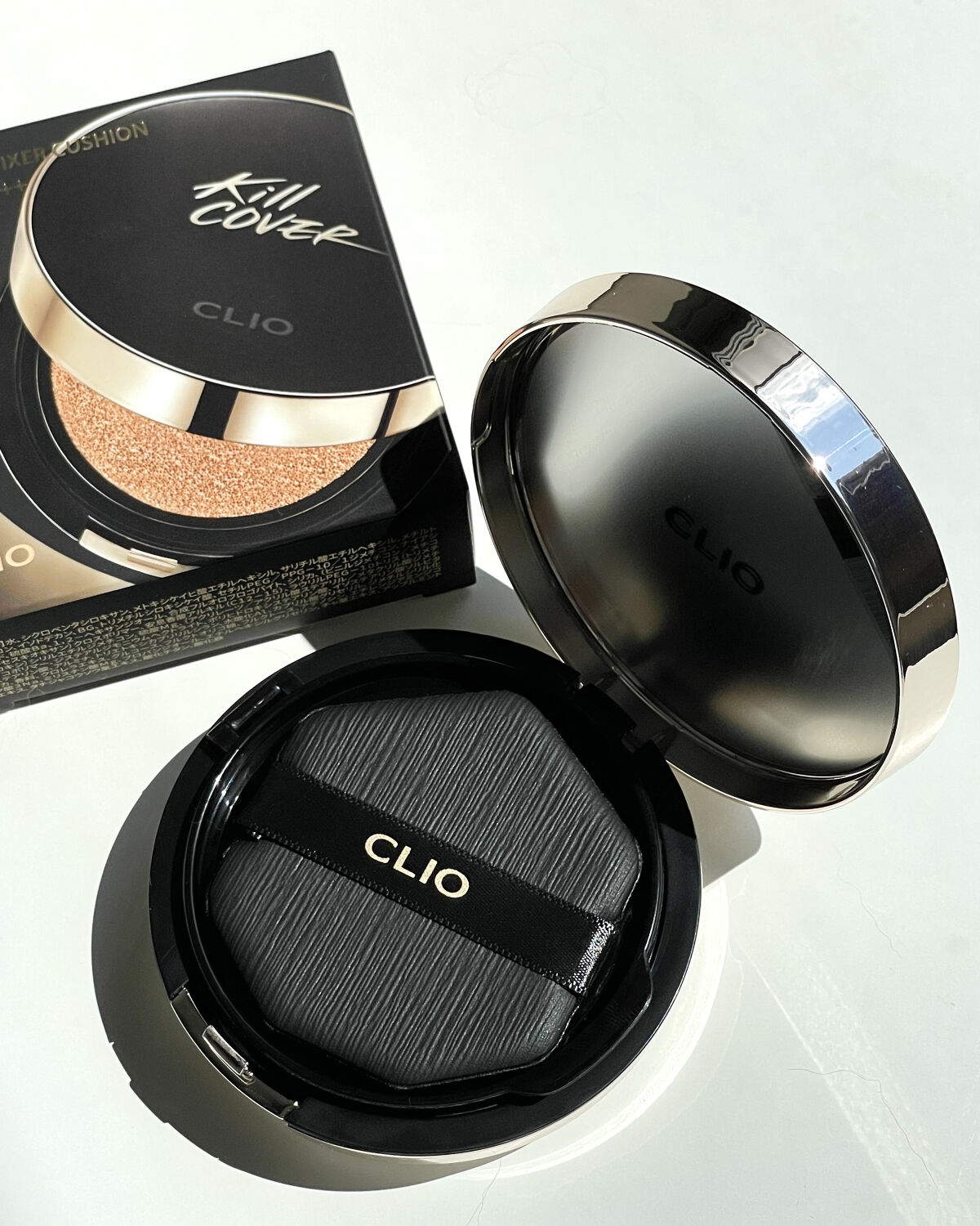 キル カバー フィクサー クッション/CLIO/クッションファンデーションを使ったクチコミ（2枚目）