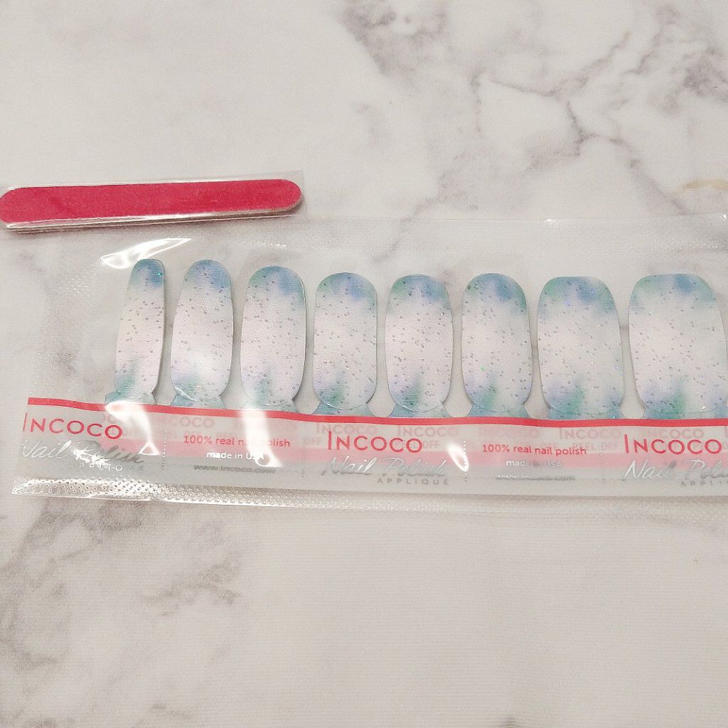 INCOCO インココ  マニキュアシート/インココ/ネイルシールを使ったクチコミ（2枚目）