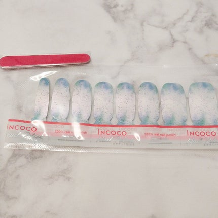 INCOCO インココ マニキュアシート/インココ/ネイルシールを使ったクチコミ(2枚目)