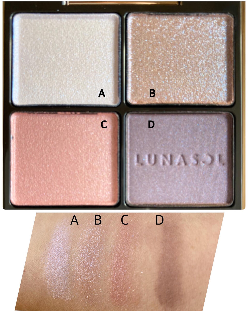 アイカラーレーション/LUNASOL/アイシャドウパレットを使ったクチコミ（2枚目）