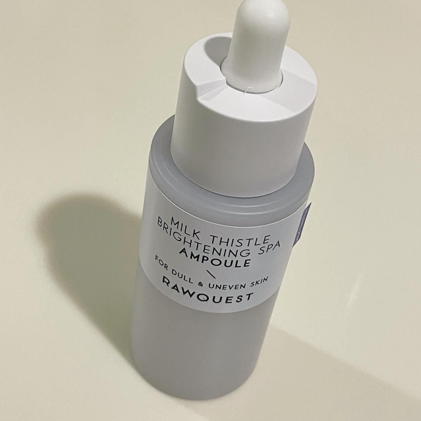 ミルクシスルブライトニングスパ アンプル/RAWQUEST/美容液を使ったクチコミ（2枚目）