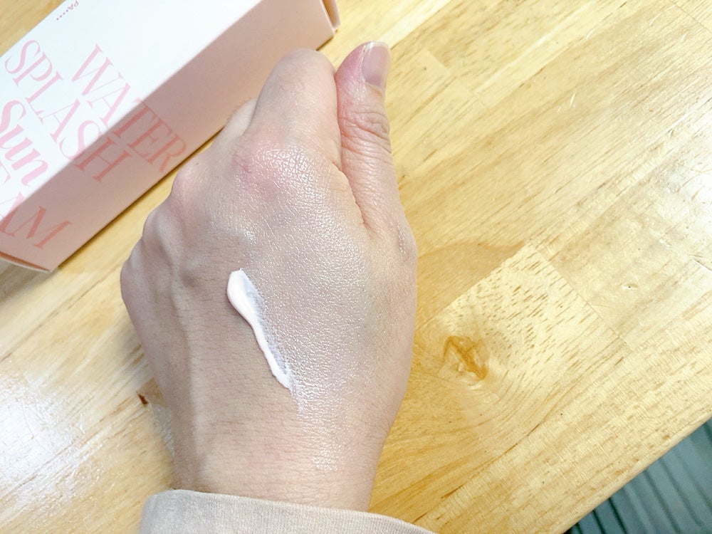 ウォータースプラッシュサンクリーム セラミド/espoir/日焼け止めクリームを使ったクチコミ(3枚目)