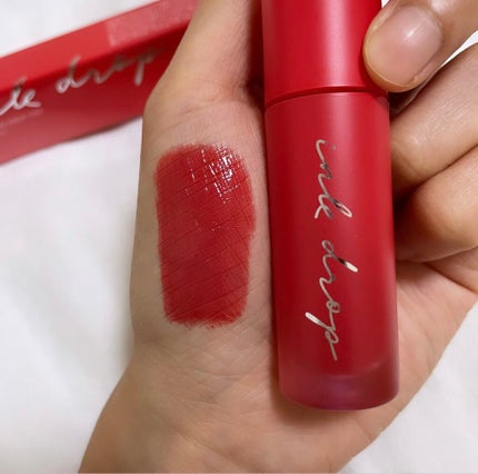 インク ムード ドロップ ティント/PERIPERA/リップグロスを使ったクチコミ(2枚目)