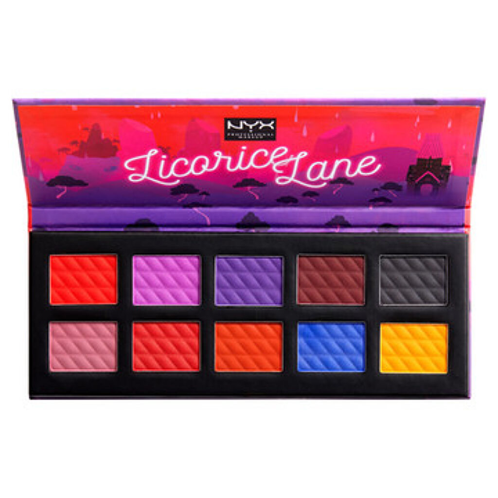 NYX Professional Makeup リコリスレーン シャドウパレット