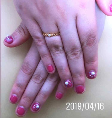 いろはす。 on LIPS 「こんにちは！いろはすです😆今日はいろはす。のネイル日記です💅さ..」（2枚目）