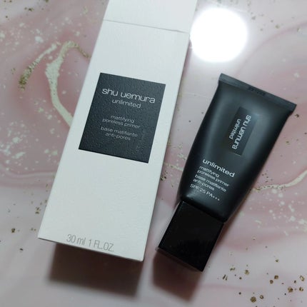 アンリミテッド マティファイング ポアレス プライマー/shu uemura/化粧下地を使ったクチコミ(4枚目)