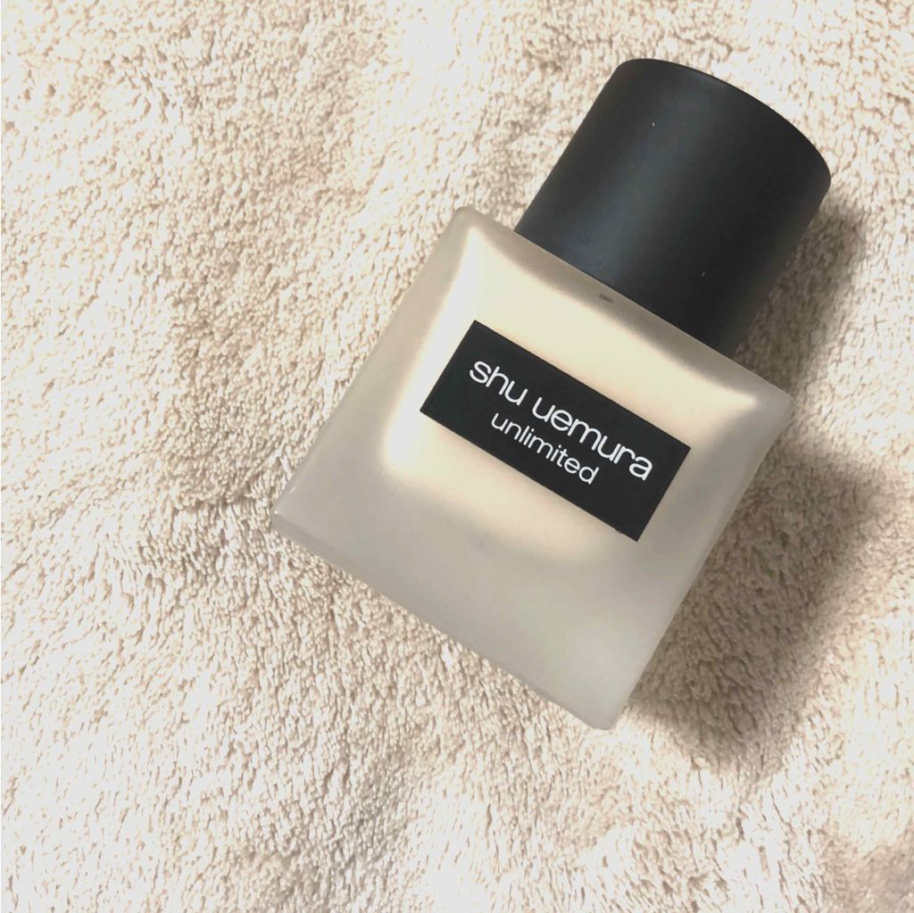 （旧）アンリミテッド ラスティング フルイド/shu uemura/リキッドファンデーションを使ったクチコミ（1枚目）