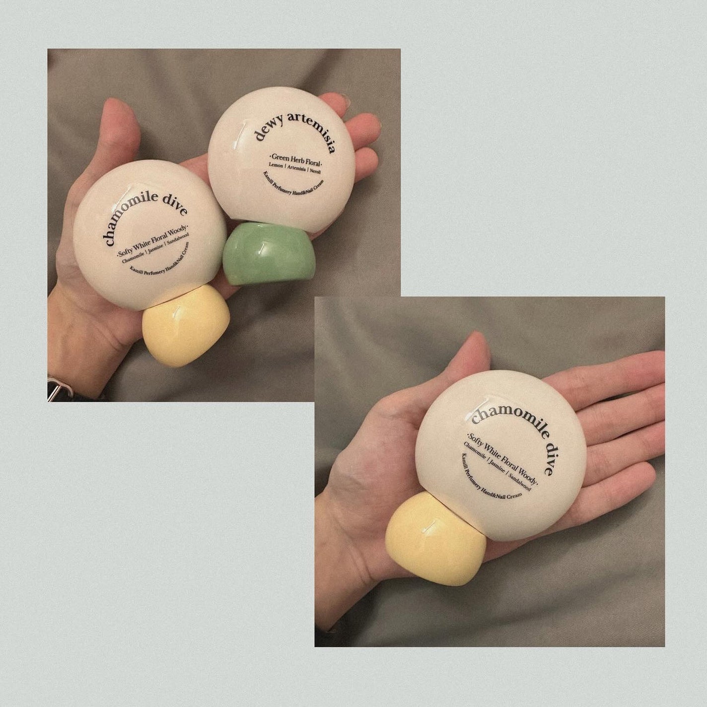 パフューマリー ハンド&ネイルクリーム デューイアルテミシア 50ml/カミール/ハンドクリームを使ったクチコミ(4枚目)