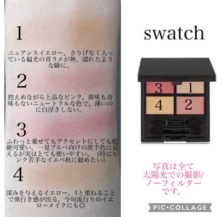 ヴォランタリー アイパレット/Celvoke/アイシャドウパレットを使ったクチコミ(2枚目)