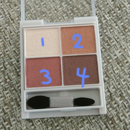 シルキースフレアイズ/キャンメイク/アイシャドウパレットを使ったクチコミ(2枚目)