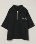 ハーフZIPミニウラケSS ブラック
