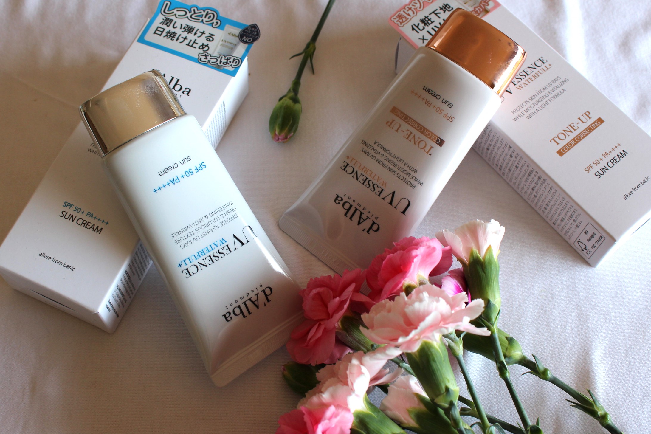 ウォータフルトーンアップサンクリーム/ダルバ/日焼け止めクリームを使ったクチコミ（1枚目）