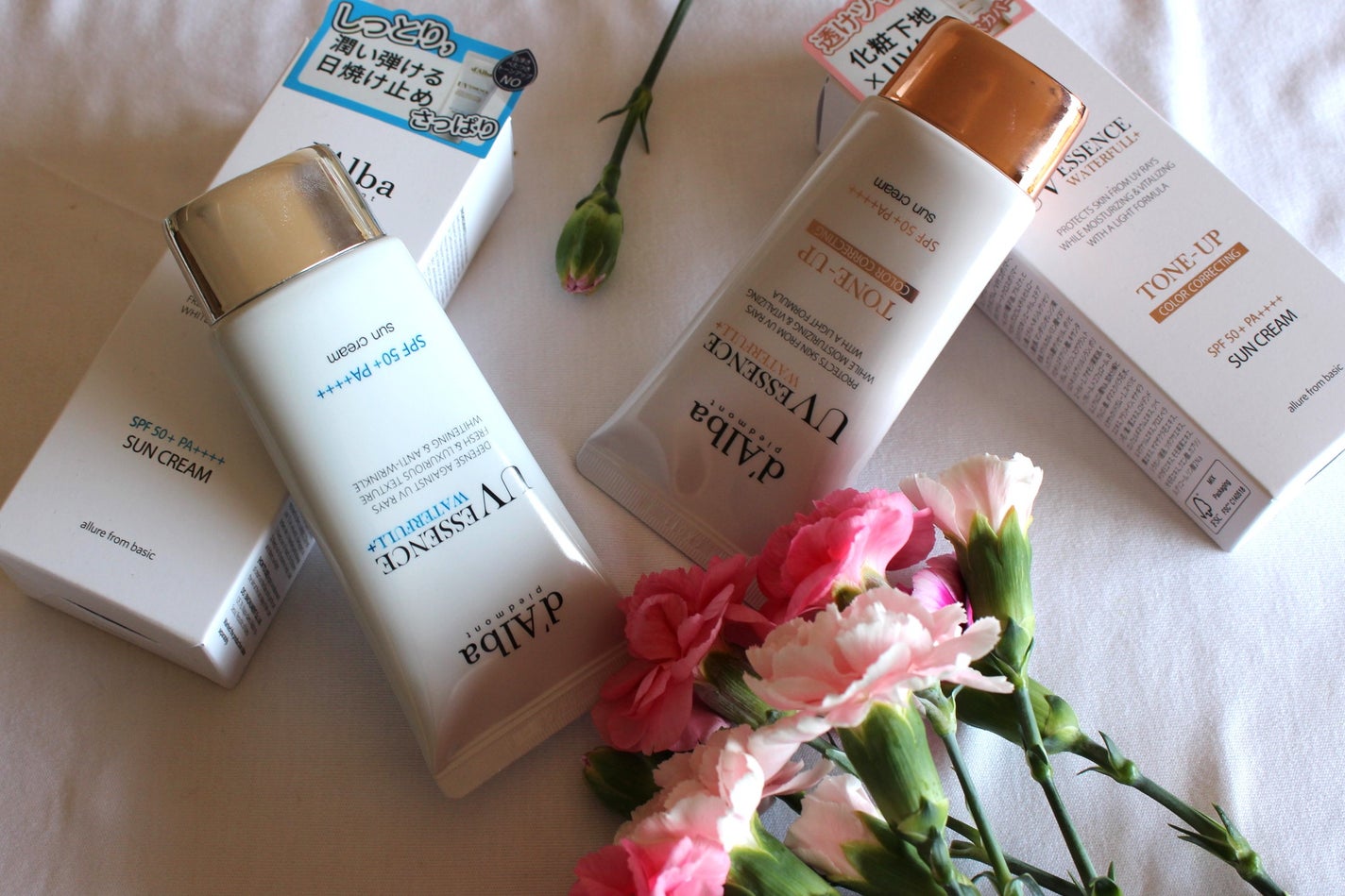 ダルバ ウォータフル エッセンス サンクリーム/ダルバ/日焼け止めクリームを使ったクチコミ(1枚目)