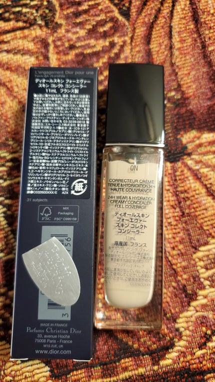 ディオールスキン フォーエヴァー スキン コレクト コンシーラー/Dior/リキッドコンシーラーを使ったクチコミ(2枚目)
