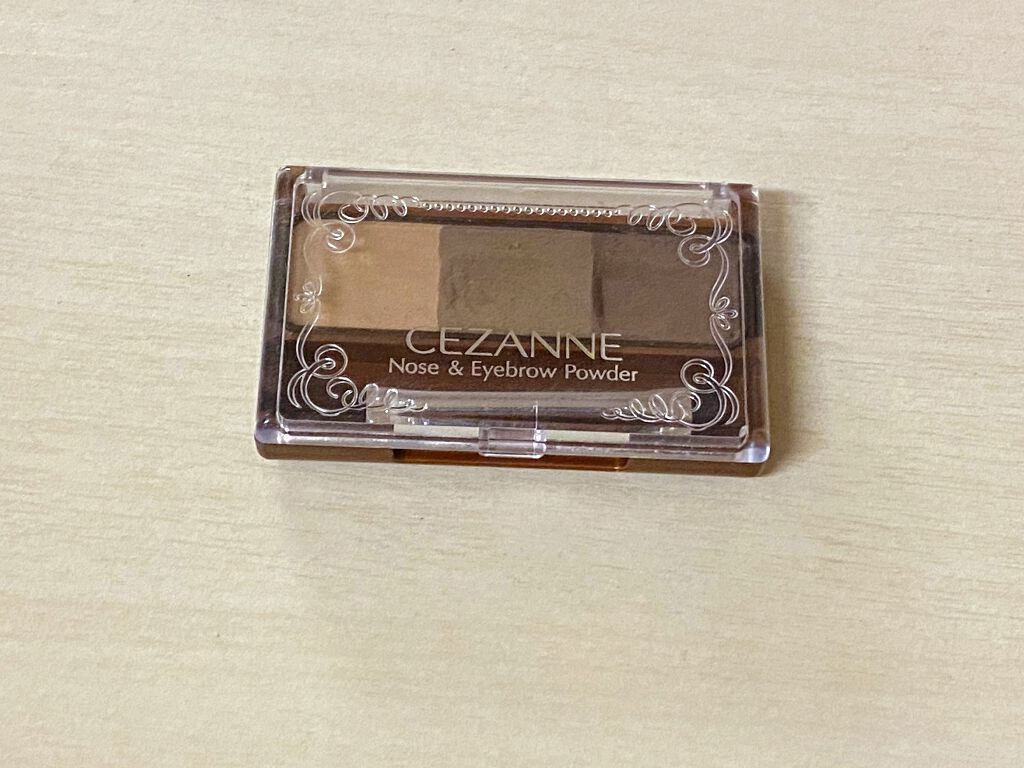 ノーズ＆アイブロウパウダー/CEZANNE/パウダーアイブロウを使ったクチコミ（1枚目）