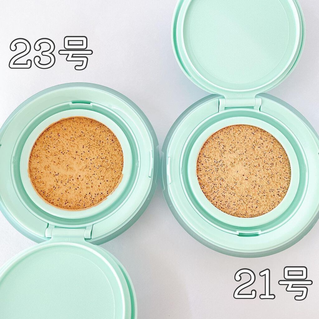 ピュアカーミングシカ クッションファンデーション/BY ECOM/クッションファンデーションを使ったクチコミ(6枚目)