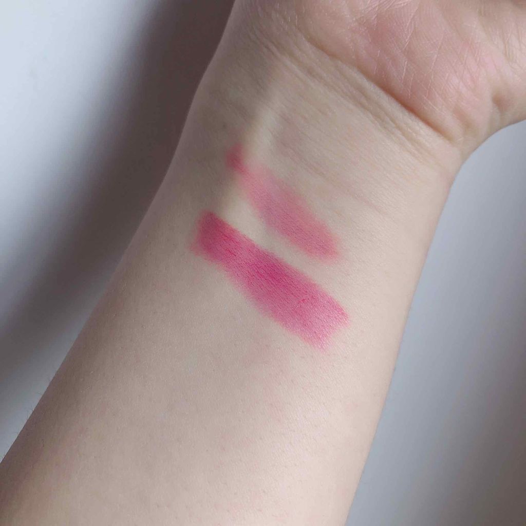 ウォータリー Wティント リップ&チーク/&fute'le/口紅を使ったクチコミ（3枚目）