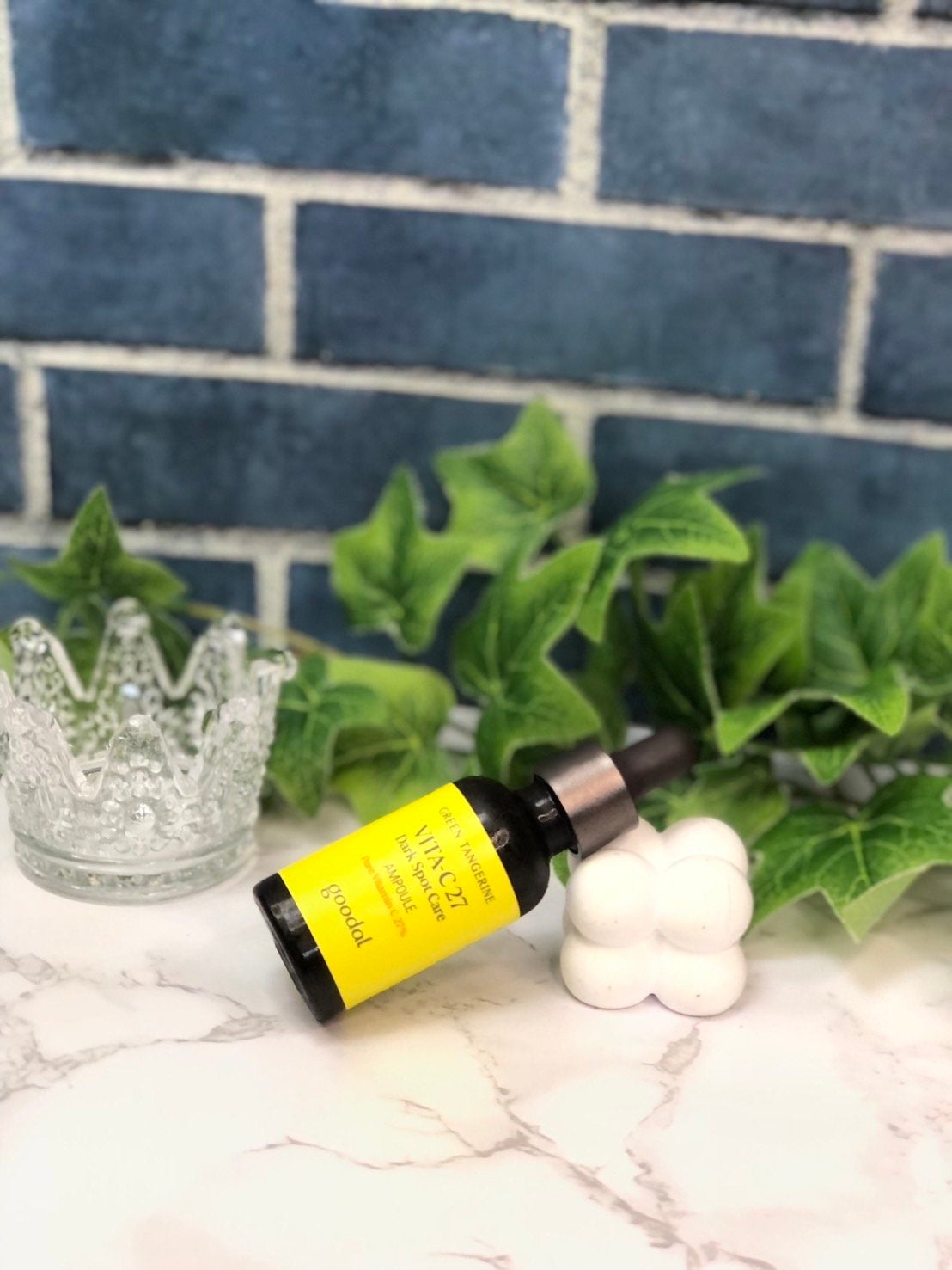 グリーンタンジェリンビタC27ダークスポットケアアンプル/goodal/美容液を使ったクチコミ(1枚目)