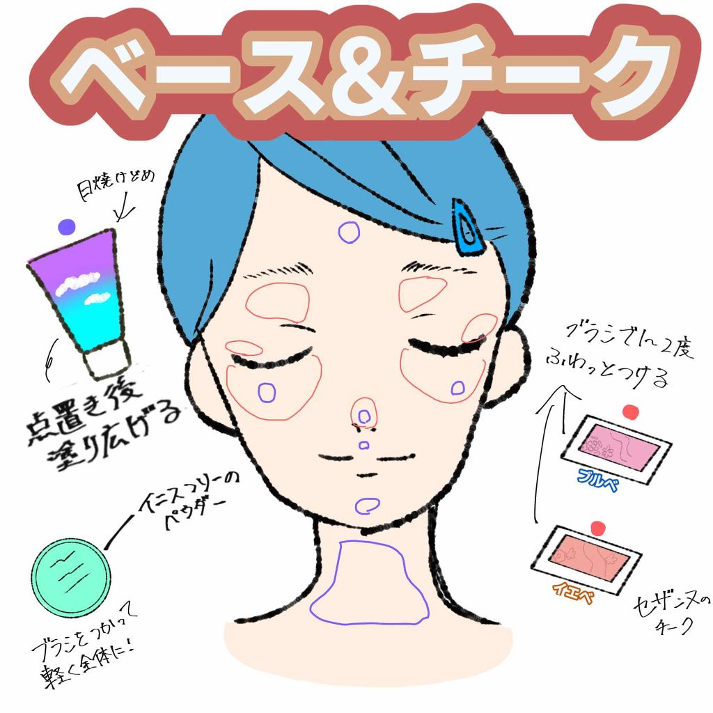 ナチュラル チークN/CEZANNE/パウダーチークを使ったクチコミ(2枚目)