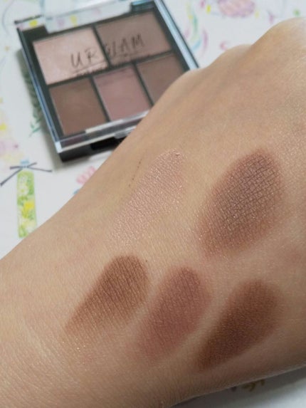 マルチアイパレット/U R GLAM/アイシャドウパレットを使ったクチコミ(2枚目)