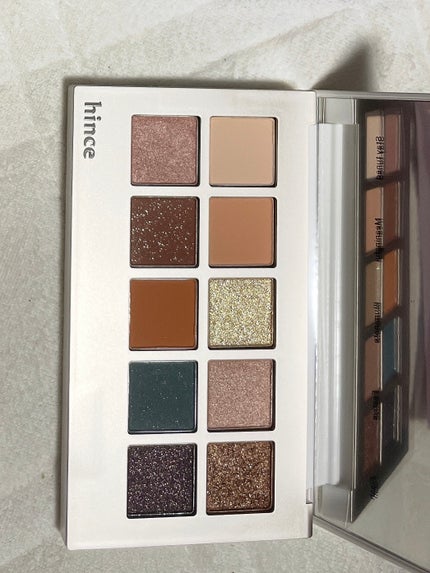ニューデップスアイシャドウパレット/hince/アイシャドウパレットを使ったクチコミ(3枚目)